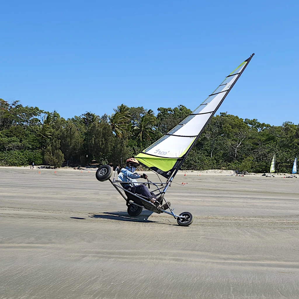 blokart on angle